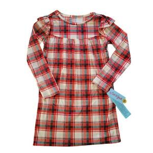 Cat & Jack Red Plaid Holiday Nightgown
